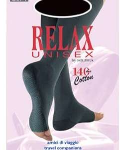 RELAX UNISEX 140 GAMBALETTO COTTON PUNTA APERTA NATUR 4XL