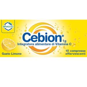 CEBION EFFERVESCENTE VITAMINA C LIMONE 10 COMPRESSE