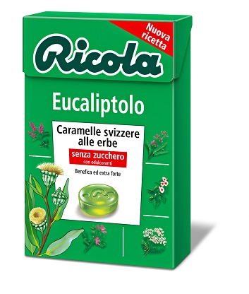 RICOLA EUCALIPTOLO SENZA ZUCCHERO 50 G RICOLA EUCALIPTOLO SENZA ZUCCHERO 50 G