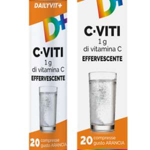 DAILYVIT+ C VITI 1G DI VITAMINA C EFFERVESCENTE 20 COMPRESSE