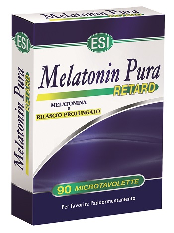 ESI MELATONIN PURA RETARD 90 MICROTAVOLETTE ESI MELATONIN PURA RETARD 90 MICROTAVOLETTE