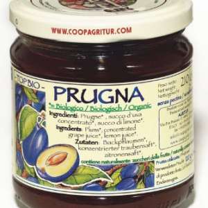 TOPBIO AGRITUR COMPOSTA DI FRUTTA PRUGNA 210 G