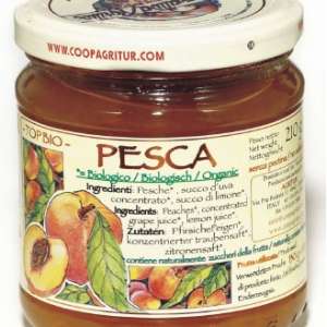 TOPBIO AGRITUR COMPOSTA DI FRUTTA PESCA 210 G