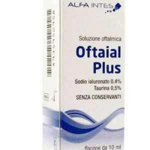 SOLUZIONE OFTALMICA OFTAIAL PLUS ACIDO IALURONICO 0