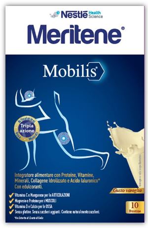 MERITENE MOBILIS GUSTO VANIGLIA 10 BUSTINE DA 21 G 1 MERITENE MOBILIS GUSTO VANIGLIA 10 BUSTINE DA 21 G