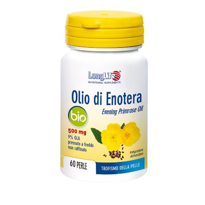 LONGLIFE OLIO ENOTERA BIO 60 PERLE 500 MG 1 LONGLIFE OLIO ENOTERA BIO 60 PERLE 500 MG