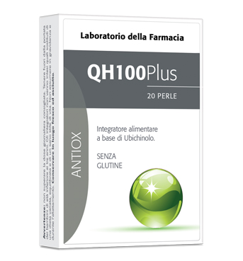 LABORATORIO DELLA FARMACIA QH100 PLUS 20 PERLE LINEA ANTIOX 1 LABORATORIO DELLA FARMACIA QH100 PLUS 20 PERLE LINEA ANTIOX