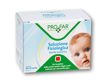SOLUZIONE FISIOLOGICA STERILE ISOTONICA PROFAR 20 AMPOLLE DA5 ML SOLUZIONE FISIOLOGICA STERILE ISOTONICA PROFAR 20 AMPOLLE DA5 ML