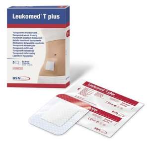 MEDICAZIONE POST-OPERATORIA LEUKOMED T PLUS TRASPARENTE IMPERMEABILE 8 X 10 CM