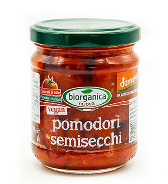 BIORGANICA NUOVA POMOD SEMISECCHI SOTT'OLIO 190 G BIORGANICA NUOVA POMOD SEMISECCHI SOTT'OLIO 190 G