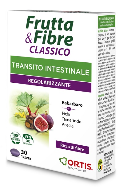 FRUTTA & FIBRE CLASSICO 30 COMPRESSE FRUTTA & FIBRE CLASSICO 30 COMPRESSE