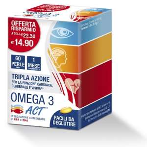 OMEGA 3 ACT 540MG 60 PERLE MINI