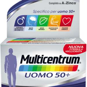 MULTICENTRUM UOMO 50+ 30 COMPRESSE