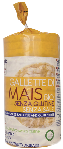 FSC GALLETTE DI MAIS SENZA SALE BIOLOGICHE 110 G FSC GALLETTE DI MAIS SENZA SALE BIOLOGICHE 110 G
