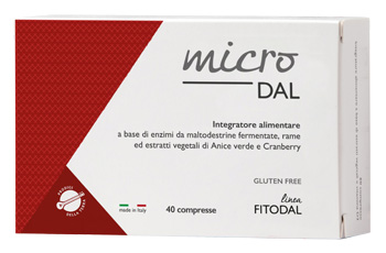 MICRODAL 40 COMPRESSE FITODAL MICRODAL 40 COMPRESSE FITODAL