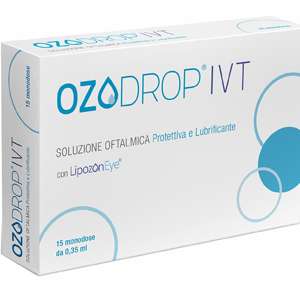 OZODROP IVT SOLUZIONE OFTALMICA BASE DI OLIO OZONIZZATO IN FOSFOLIPIDI 15 FLACONCINI MONODOSE DA 0