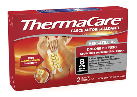 FASCIA AUTORISCALDANTE VERSATILE THERMACARE XL 2 PEZZI 1 FASCIA AUTORISCALDANTE VERSATILE THERMACARE XL 2 PEZZI