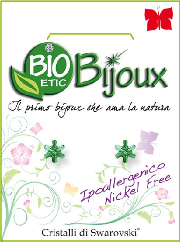 ORECCHINO FIOCCO NEVE ERINITE ORECCHINO FIOCCO NEVE ERINITE