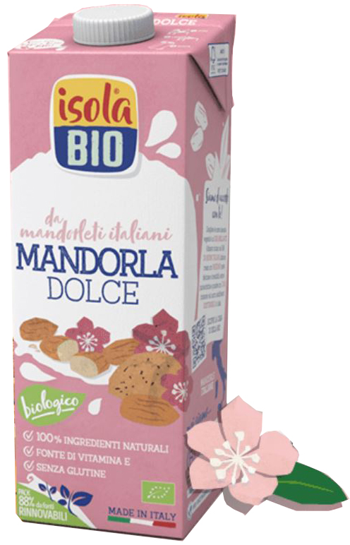 ISOLA BIO MANDORLA DOLCE BEVANDA BIOLOGICA 1 LITRO 1 ISOLA BIO MANDORLA DOLCE BEVANDA BIOLOGICA 1 LITRO