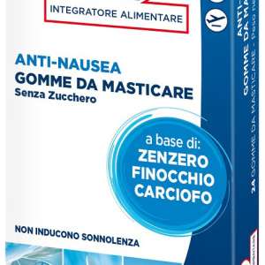 P6 NAUSEA CONTROL 24 GOMME DA MASTICARE SENZA ZUCCHERO