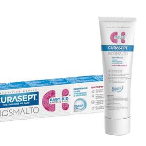 CURASEPT BIOSMALTO DENTIFRICIO BABY KID FRAGOLA CARIE ABRASIONE & EROSIONE 50 ML