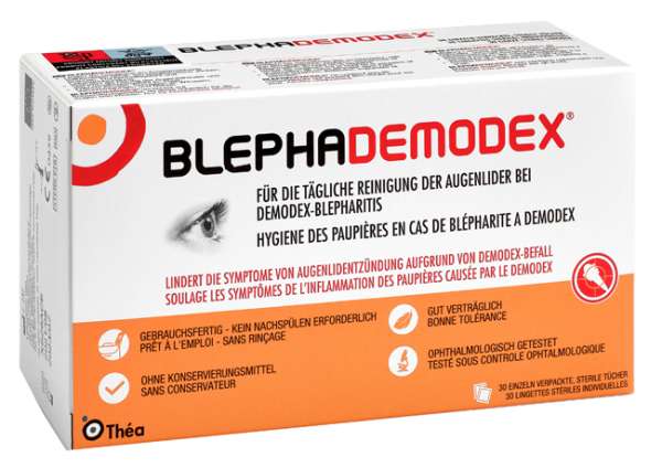 BLEPHADEMODEX GARZE STERILI MONOUSO 30 PEZZI