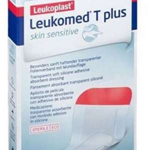 LEUKOMED T PLUS SKIN SENSITIVE MEDICAZIONE POST-OPERATORIA TRASPARENTE IMPERMEABILE CON MASSA ADESIVA AL SILICONE 5X7