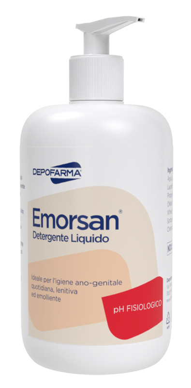 EMORSAN DETERGENTE LIQUIDO IGIENE ANO-GENITALE PH FISIOLOGICO 500 ML 1 EMORSAN DETERGENTE LIQUIDO IGIENE ANO-GENITALE PH FISIOLOGICO 500 ML