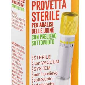 PROVETTA URINE UNIDEA SOTTOVUOTO DA 9 ML