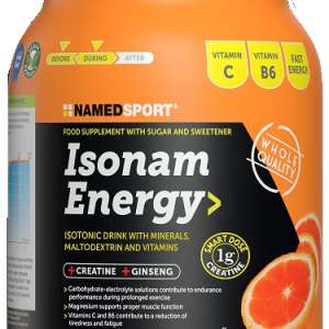 ISONAM ENERGY ORANGE 480 G 1 G CREATINA