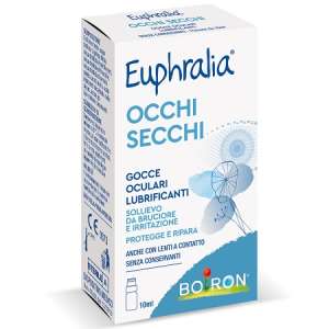 GOCCE OCUALRI LUBRIFICANTI EUPHRALIA OCCHI SECCHI 10 ML