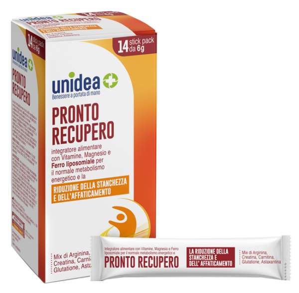 UNIDEA PRONTO RECUPERO 14 STICK PACK