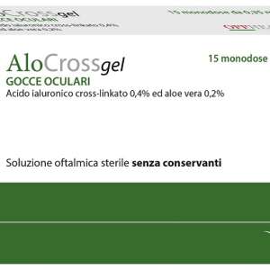 ALOCROSSGEL SOLUZIONE OFTALMICA 15 MONODOSE DA 0