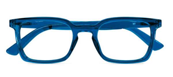 OCCHIALE DA LETTURA PREMONTATO TWINS SILVER PRIMITIVO BLU +3