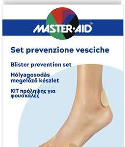 PROTEZIONE VESCICHE MASTER-AID FOOTCARE MIX 6 PEZZI A3
