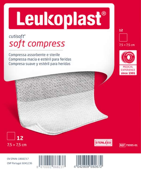 GARZA IDROFILA COMPRESSA CUTISOFT TESSUTO NON TESSUTO 7