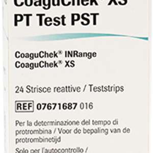 COAGUCHEK XS PT PST 24 STRISCE TEST