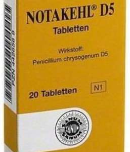SANUM NOTAKEHL D5 20 COMPRESSE