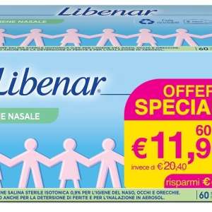 FIALE ISOTONICHE LIBENAR 60 PEZZI DA 5 ML