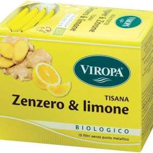 VIROPA ZENZERO&LIMONE BIOLOGICO 15 FILTRI