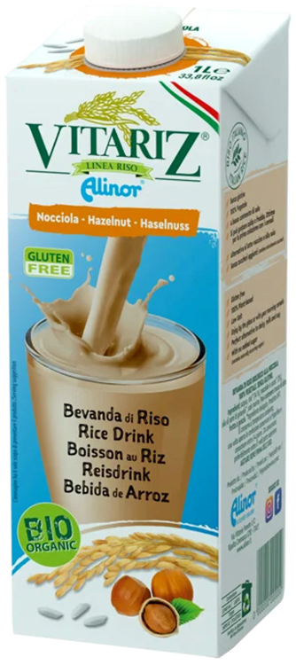 VITARIZ BEVANDA DI RISO E NOCCIOLA BIO 1 LITRO VITARIZ BEVANDA DI RISO E NOCCIOLA BIO 1 LITRO