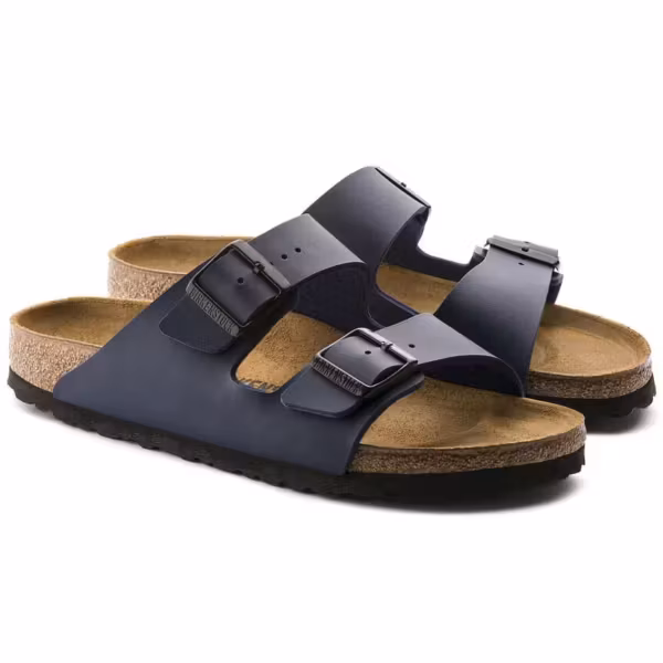 BIRKENSTOCK ARIZONA BLUE BIRKO FLOR