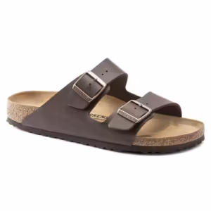 BIRKENSTOCK ARIZONA DARK BROWN LEATHER