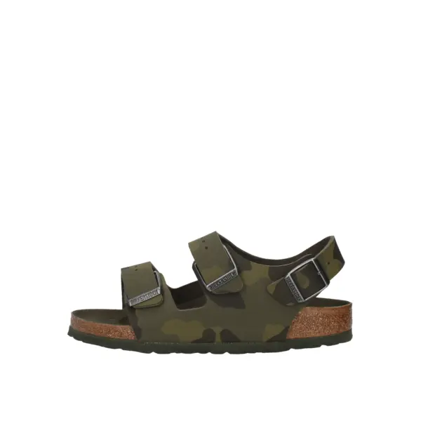 BIRKENSTOCK MILANO DESERT SOIL CAMOUFLAGE GREEN BIRKO FLOR
