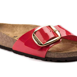 PIANELLE BIRKENSTOCK MADRID PATENT CHERRY BIRKO FLOR PATENT