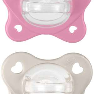 CHICCO DUAL SOFT SUCCHIETTO ROSA 6-16 MESI 2 PEZZI