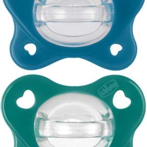 CHICCO DUAL SOFT SUCCHIETTO AZZURRO 16-36 MESI 2 PEZZI