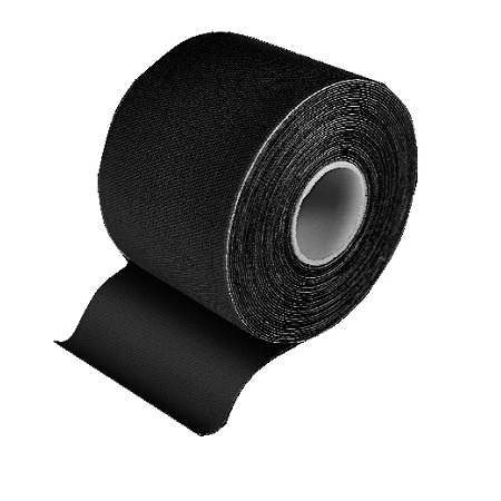 KINESIOTAPING 500X5CM NERO 1 KINESIOTAPING 500X5CM NERO