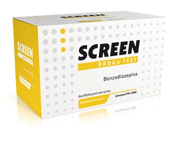 SCREEN DROGA TEST BENZODIAZEPINE TEST ANTIDROGA CON CONTENITORE URINA SCREEN DROGA TEST BENZODIAZEPINE TEST ANTIDROGA CON CONTENITORE URINA