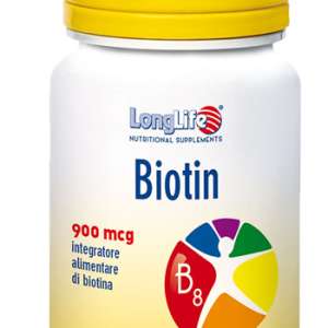 LONGLIFE BIOTIN 900 MCG 100 COMPRESSE
